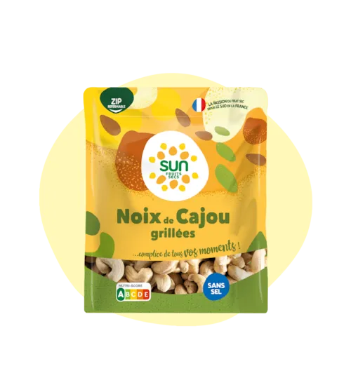 Noix de cajou grillées sans sel